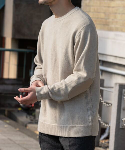 セール】 『XLサイズあり』ハミルトンラムズウールエルボー