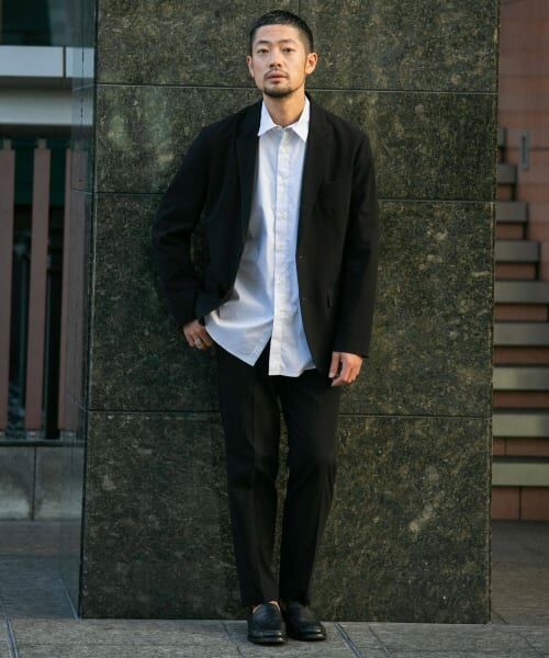 ＊＊URBAN RESEARCH ROSSO / アーバンリサーチ ロッソ セットアップ | 『WEB限定』『XLサイズあり』ハイパフォーマンスウォームセットアップ（BLACK）