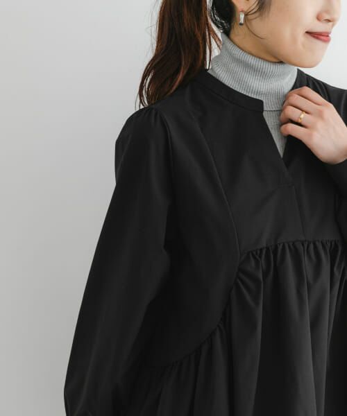 ＊＊URBAN RESEARCH ROSSO / アーバンリサーチ ロッソ ニット・セーター | F by ROSSO　ウォッシャブルシアーリブタートルニット（L/GRAY）