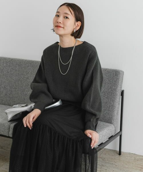 定価2.7万 reverve リバーブ レーヨン/リネン サマー ニット 定価2.7万 reverve リバーブ レーヨン/リネン サマー ニット
