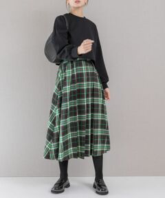 ランダムプリーツスカート