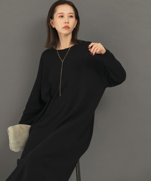 VERSACE カシミヤ ニットワンピース ワンピース カシミヤ混2WAYニットワンピース : ZOZOTOWN Yahoo