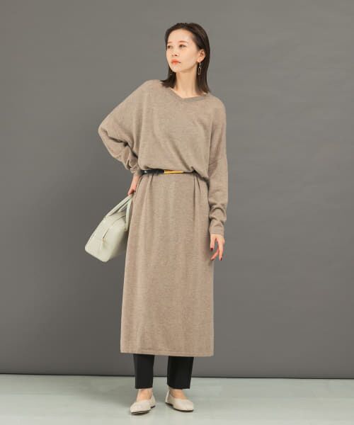 セール】 カシミヤ混2WAYニットワンピース （ワンピース