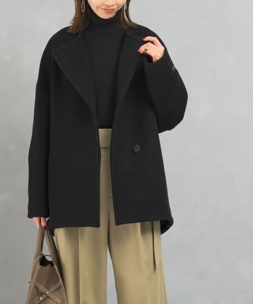 【定価42,900円】アーバンリサーチロッソ　LA TORRE ノーカラーコート LaTorreノーカラーコート | アーバンリサーチ ロッソ(URBAN
