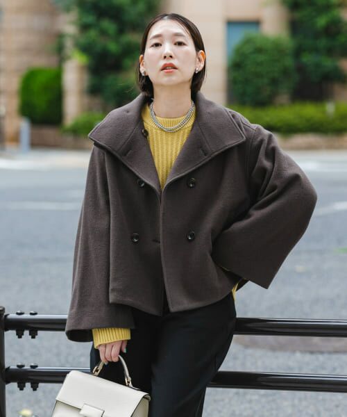 セール】 F by ROSSO モッサダブルショートコート （その他