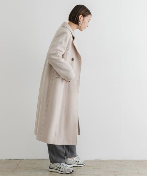 T841:APC モッサロングコート ブルガリア製 MILITARY 実物 USED ブルガリア軍 ウールロングコート メンズ