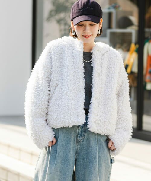 URBAN RESEARCH ROSSO ジャケット ツイード フォーマル F セール】 F by ROSSO ツイードノーカラージャケット （ノー