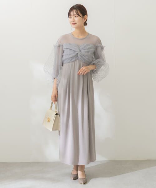 URBAN RESEARCH ROSSOレース ノースリーブ Aライン ドレス URBAN RESEARCH ROSSOレース ノースリーブ Aライン ドレス