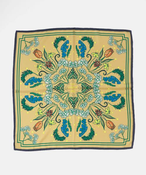 ＊＊URBAN RESEARCH ROSSO / アーバンリサーチ ロッソ バンダナ・スカーフ | manipuri　65フロシス（25beige）