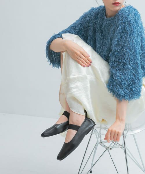 ＊＊URBAN RESEARCH ROSSO / アーバンリサーチ ロッソ シューズ | JVAM　CAIRO フラットシューズ（BLK）