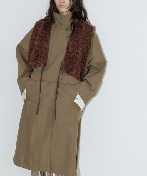＊＊URBAN RESEARCH ROSSO / アーバンリサーチ ロッソ その他アウター | CHIGNON　マルチレイヤーコート（BROWN）