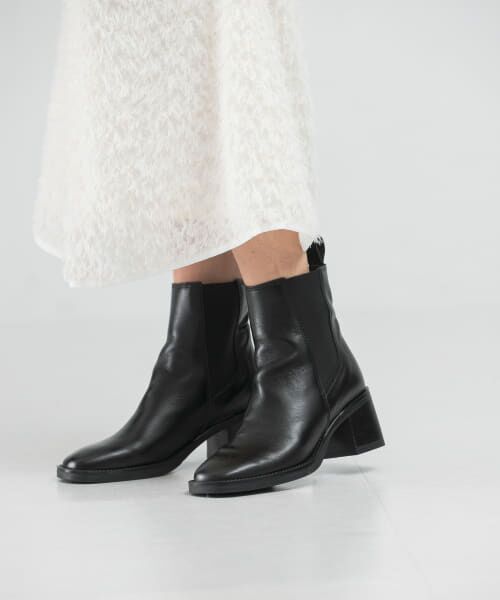 ＊＊URBAN RESEARCH ROSSO / アーバンリサーチ ロッソ ブーツ（ショート丈） | ENESS　アンクルブーツ（NERO）