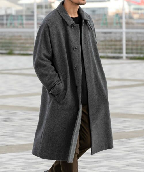 極上　メンズ　カシミヤ100% バルマカンコート　L相当　キャメル　未使用級 極上 メンズ カシミヤ100% バルマカンコート L相当 キャメル 未