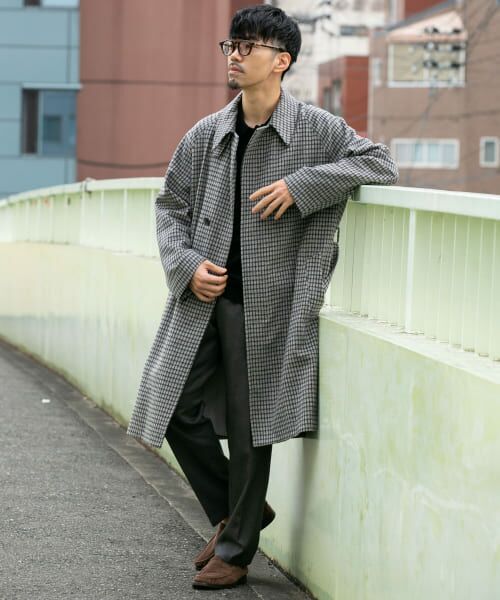URBAN RESEARCH ベルテッドコート　チャコールグレー セール】 『WEB限定』クラシックベルテッドコート （その他
