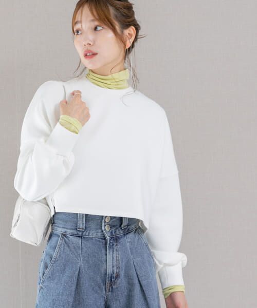 ＊＊URBAN RESEARCH ROSSO / アーバンリサーチ ロッソ Tシャツ | エアーダンボールショートプルオーバー（white）