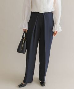 F by ROSSO　ダブルクロスデザインタックパンツ