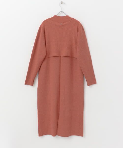 URBAN RESEARCH アーバンリサーチ ニットワンピース 冬物 ブラウン セール】 小谷実由×URBAN RESEARCH ロングワンピース