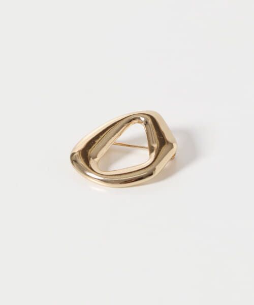 ＊＊URBAN RESEARCH ROSSO / アーバンリサーチ ロッソ ブローチ・コサージュ | AVALON　デフォームブローチ（GOLD）