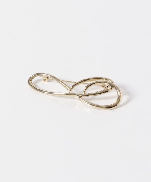 ＊＊URBAN RESEARCH ROSSO / アーバンリサーチ ロッソ ブローチ・コサージュ | AVALON　バーチカルブローチ（GOLD）