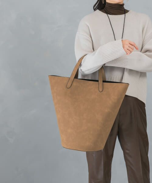 ＊＊URBAN RESEARCH ROSSO / アーバンリサーチ ロッソ ハンドバッグ | &MyuQ　MATTE ERA（SAND BEIGE）