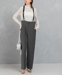 サスペンダーパンツ