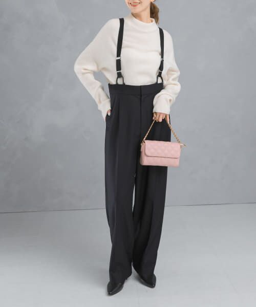 vital a.f artefact サスペンダーパンツ リネン Linen×Cotton Suspender Pants NATURAL サスペンダーパンツ