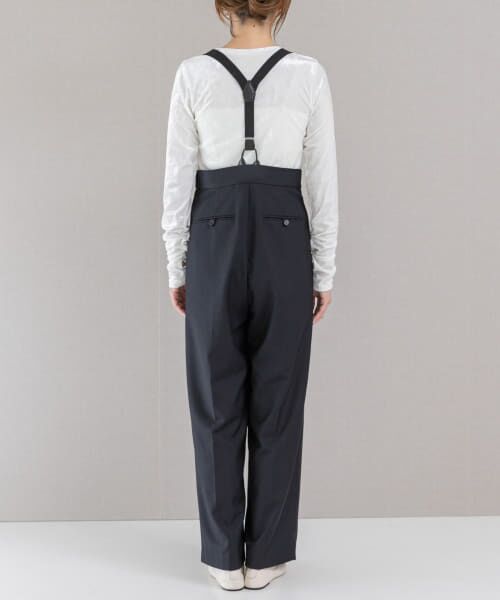 vital a.f artefact サスペンダーパンツ リネン Linen×Cotton Suspender Pants NATURAL サスペンダーパンツ