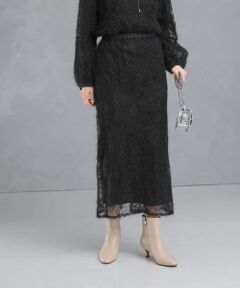 フラワーチュールシャギースカート