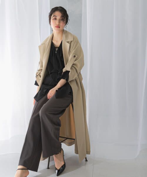 セール】 ロングガウンコート （トレンチコート）｜＊＊URBAN