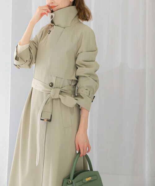 URBAN RESARCH ID トレンチコート オーバーサイズ ベージュ URBAN RESEARCH DOORS トレンチコート コート レディース