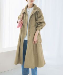 撥水ボリュームモッズコート