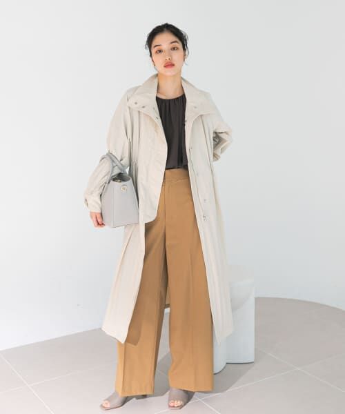 Off-White off white モッズコート　ミリタリーコート セール】 撥水ボリュームモッズコート （ミリタリージャケット