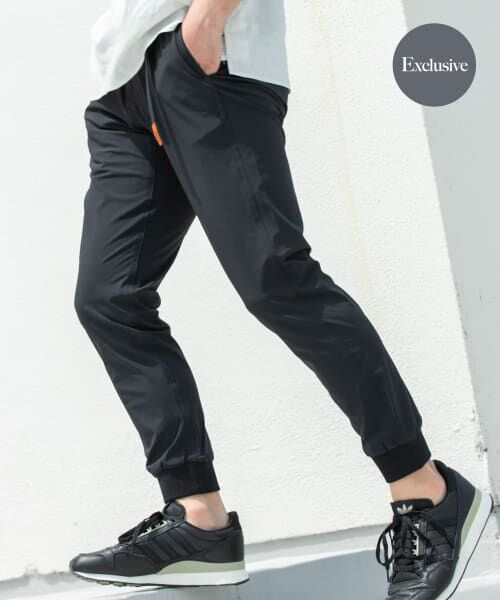 ＊＊URBAN RESEARCH ROSSO / アーバンリサーチ ロッソ その他パンツ | 『別注』Gramicci　4WAYストレッチリブジョガーパンツ（BLACK）