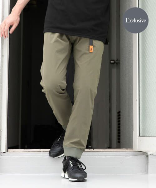 ＊＊URBAN RESEARCH ROSSO / アーバンリサーチ ロッソ その他パンツ | 『別注』Gramicci　4WAYストレッチリブジョガーパンツ（KHAKI）