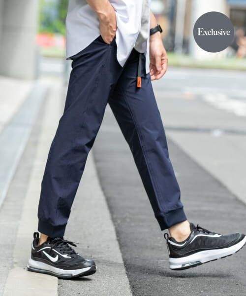 ＊＊URBAN RESEARCH ROSSO / アーバンリサーチ ロッソ その他パンツ | 『別注』Gramicci　4WAYストレッチリブジョガーパンツ（NAVY）