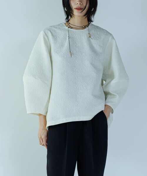 ＊＊URBAN RESEARCH ROSSO / アーバンリサーチ ロッソ シャツ・ブラウス | CHIGNON　ジャガードTBL（IVORY）