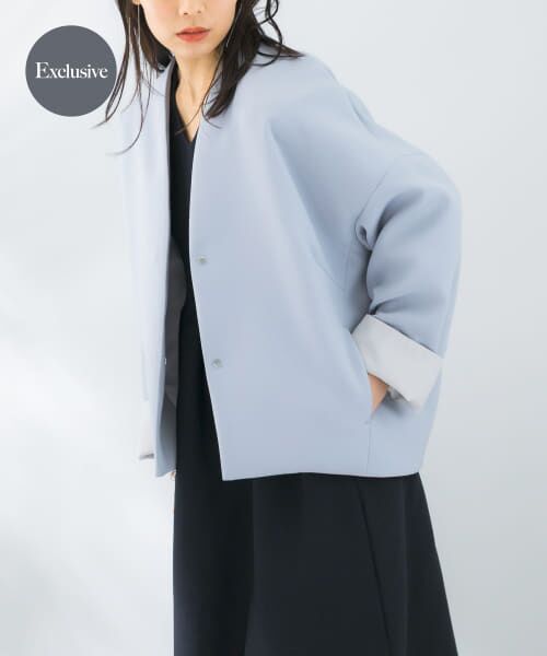 ＊＊URBAN RESEARCH ROSSO / アーバンリサーチ ロッソ その他アウター | 『一部別注カラー』ELENDEEK　FORM SHORT COAT（別注ICE）