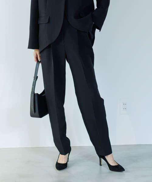 ＊＊URBAN RESEARCH ROSSO / アーバンリサーチ ロッソ その他パンツ | CHIGNON　テーパードパンツ（BLACK）