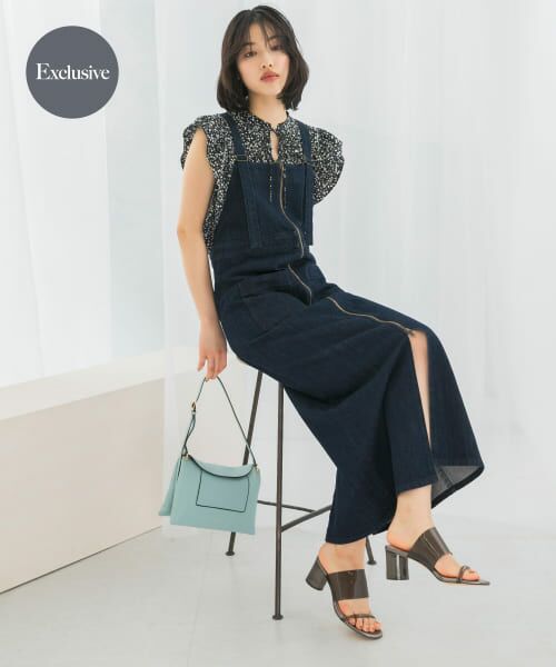 【red chop works】サロペットスカート38 red chop works】サロペットスカート38
