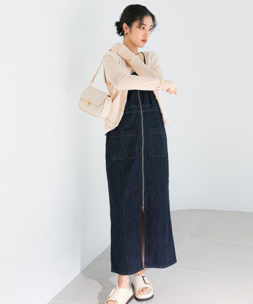 セール】 『別注』Lee×ROSSO ILINE SALOPETTE SKIRT