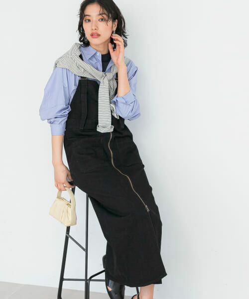 セール】 『別注』Lee×ROSSO ILINE SALOPETTE SKIRT