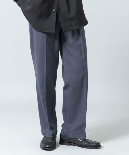 ＊＊URBAN RESEARCH ROSSO / アーバンリサーチ ロッソ その他パンツ | 『WEB限定』『XLサイズあり』クラシックヘリンボーンストレートパンツ（CHARCOAL）