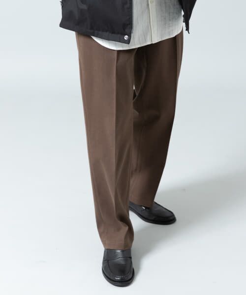 ＊＊URBAN RESEARCH ROSSO / アーバンリサーチ ロッソ その他パンツ | 『WEB限定』『XLサイズあり』クラシックヘリンボーンストレートパンツ（BROWN）