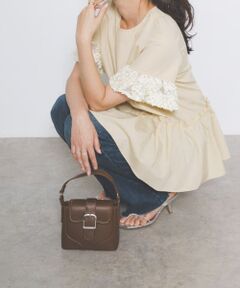 ベルト付フラップショルダーバッグ