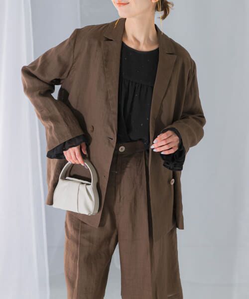 ＊＊URBAN RESEARCH ROSSO / アーバンリサーチ ロッソ その他アウター | ラミージャケット（BROWN）