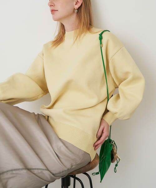 セール】 ELENDEEK FORM SLEEVE OVER KNIT （ニット・セーター