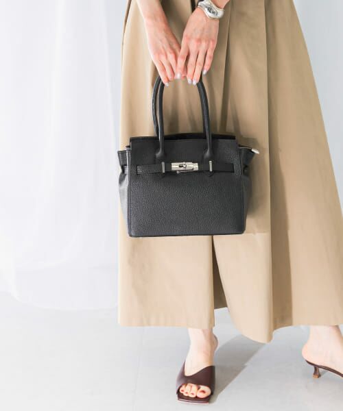 ＊＊URBAN RESEARCH ROSSO / アーバンリサーチ ロッソ ハンドバッグ | AULENTTI　ベルト付きBAG（NERO）
