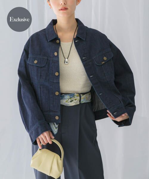 ＊＊URBAN RESEARCH ROSSO / アーバンリサーチ ロッソ Gジャン・デニムジャケット | 『別注』Lee101×ROSSO　SHORT JACKET（ONE WASH）