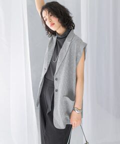 リネンミドルジレ