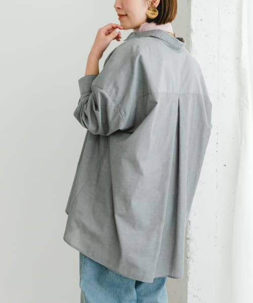 エフバイロッソ　25SS 新品　UR TECH イージーリネン　オーバーシャツ F by ROSSO（エフバイロッソ）の「『UR TECH Smart Linen Touch